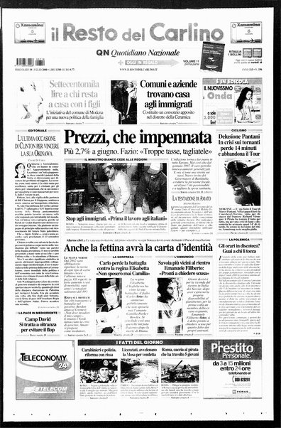 Il Resto del Carlino : giornale dell'Emilia